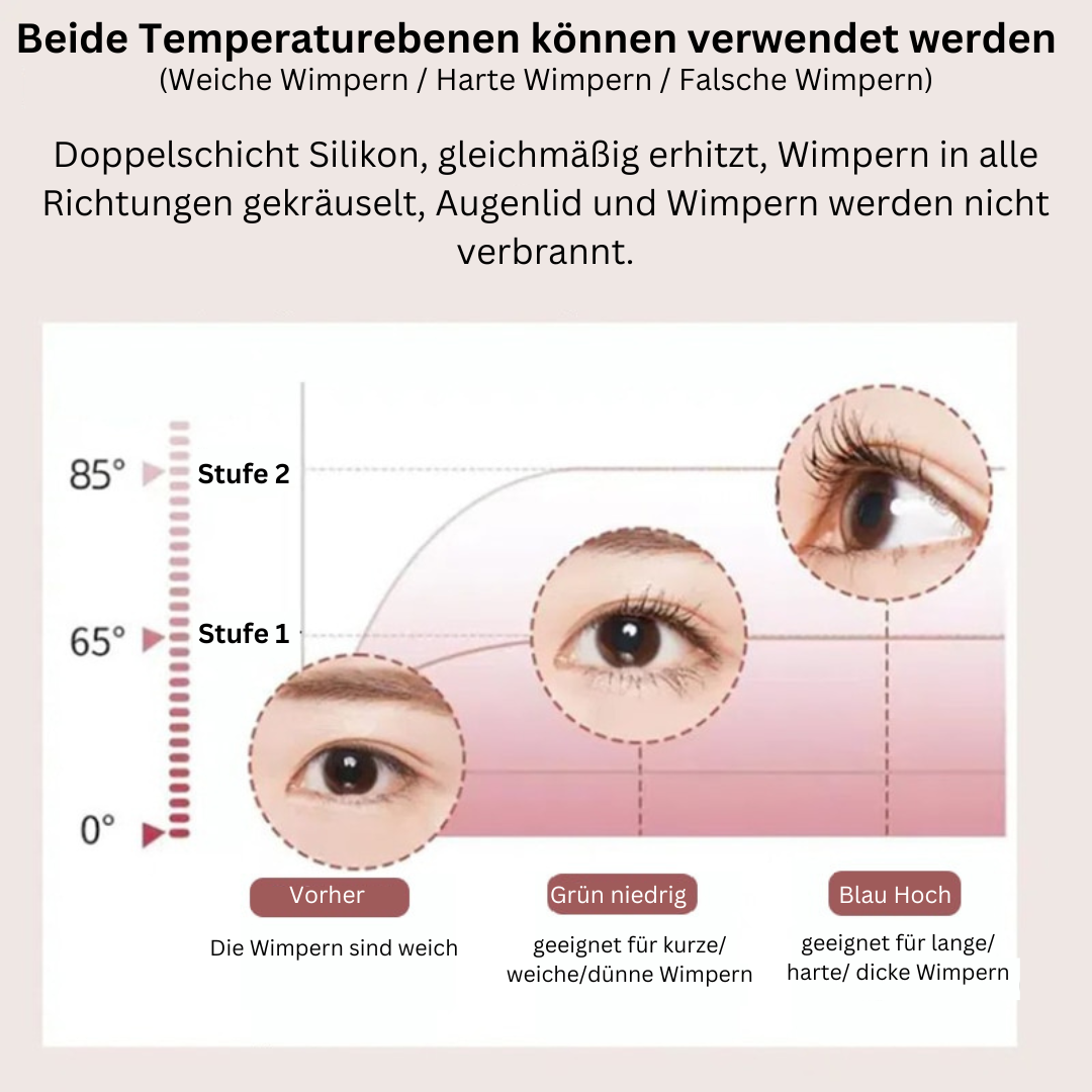 Beheizbare Wimpernzange